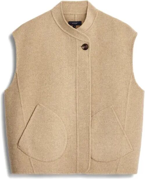 Soeur Veste Adeline Laine Beige S / 1