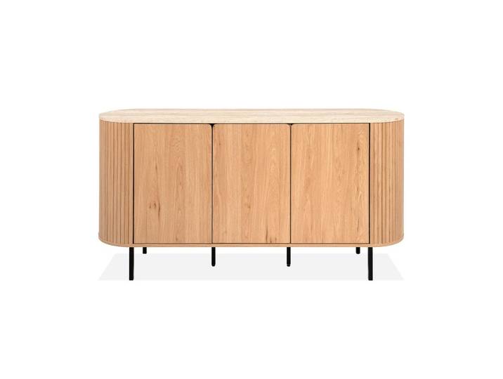 SIDEBOARD Fabia Eichefarben B: 160cm