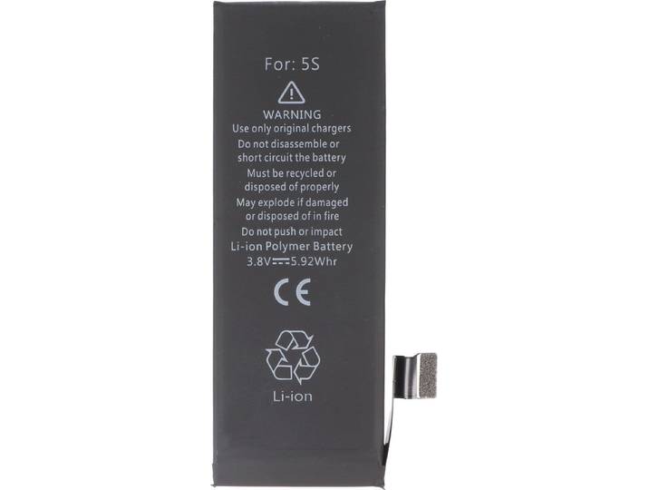 Batterij voor Apple iPhone 5s batterij 616-0720, 616-0652, 616-0728 (geen originele Apple-batterij)