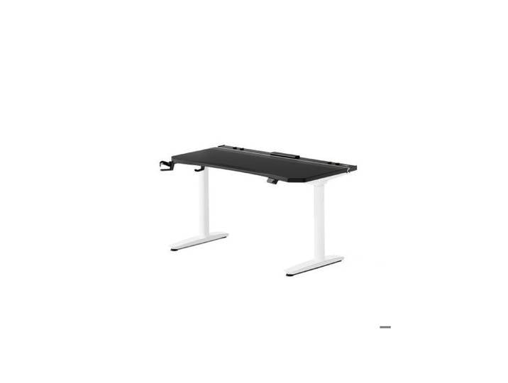Bureau gaming électrique noir et blanc Diablo X-Forge 1400 x 700 mm