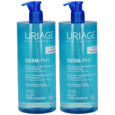 Uriage Derm-Phy Duschgel 2x 2x1 l Gel