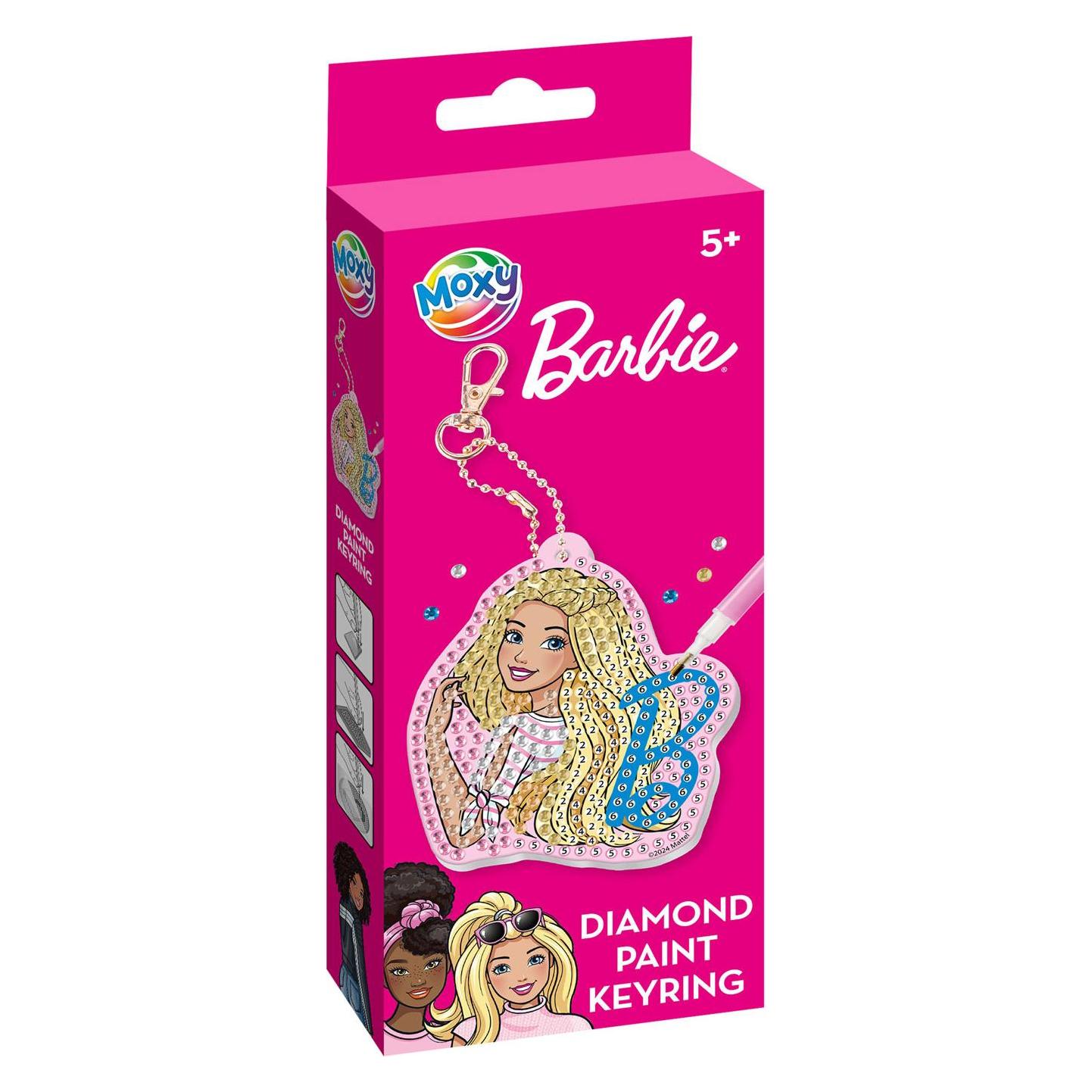 Grafix Machen Sie Ihren eigenen Diamond Painting Schlüsselanhänger Barbie (501058)