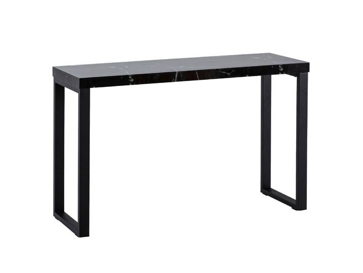 Console 120 cm en mdf, noir