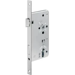 BKS, Türschloss + Schliesszylinder, Haustür-Einsteckschloss 0024 PZW 24/65/92/10 mm DIN links silber käntig (Einsteckschloss)