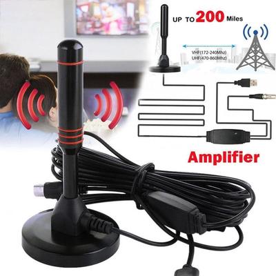 HD Digital TV Antenna Indoor With Signal Amplifier For VHF And UHF Channels type A