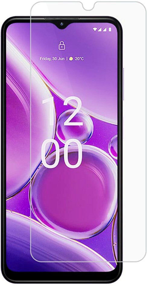 INCOVER Nokia G42 Arc Edge Hærdet Glas Skærmbeskyttelse - Case Friendly - Gennemsigtig