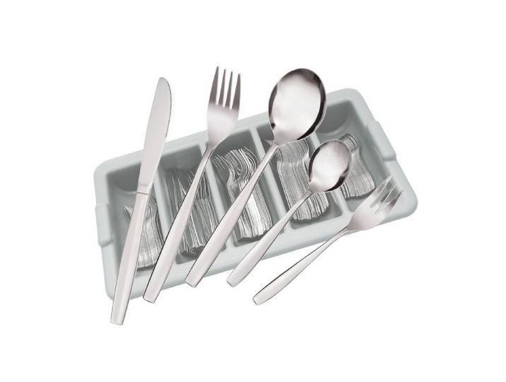 GRÄWE Besteck-Set GRÄWE Besteckkasten 200-teilig für 40 Personen, Serie HAMBURG, Edelstahl 18/0
