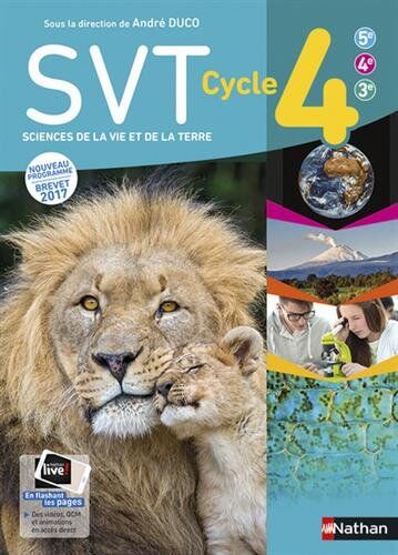 Collectif - SVT, sciences de la vie et de la Terre cycle 4, 5e, 4e, 3e : nouveau programme, brevet 2017 - Preis vom 12.10.2026 11:37:12 h