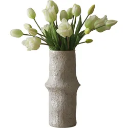 Botane Künstlicher Blumenstrauß XL Tulpen, weiß