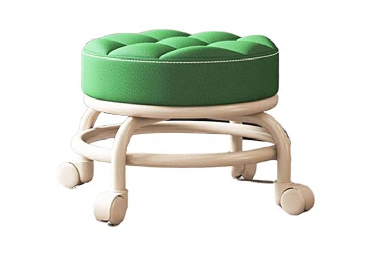JFGCTYHXY Hocker mit Rollen, Tragende 440 Ibs Ottomane(Green)