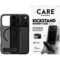 PanzerGlass Kickstand Case (Apple iPhone 18 Pro), Smartphone Hülle, Schwarz