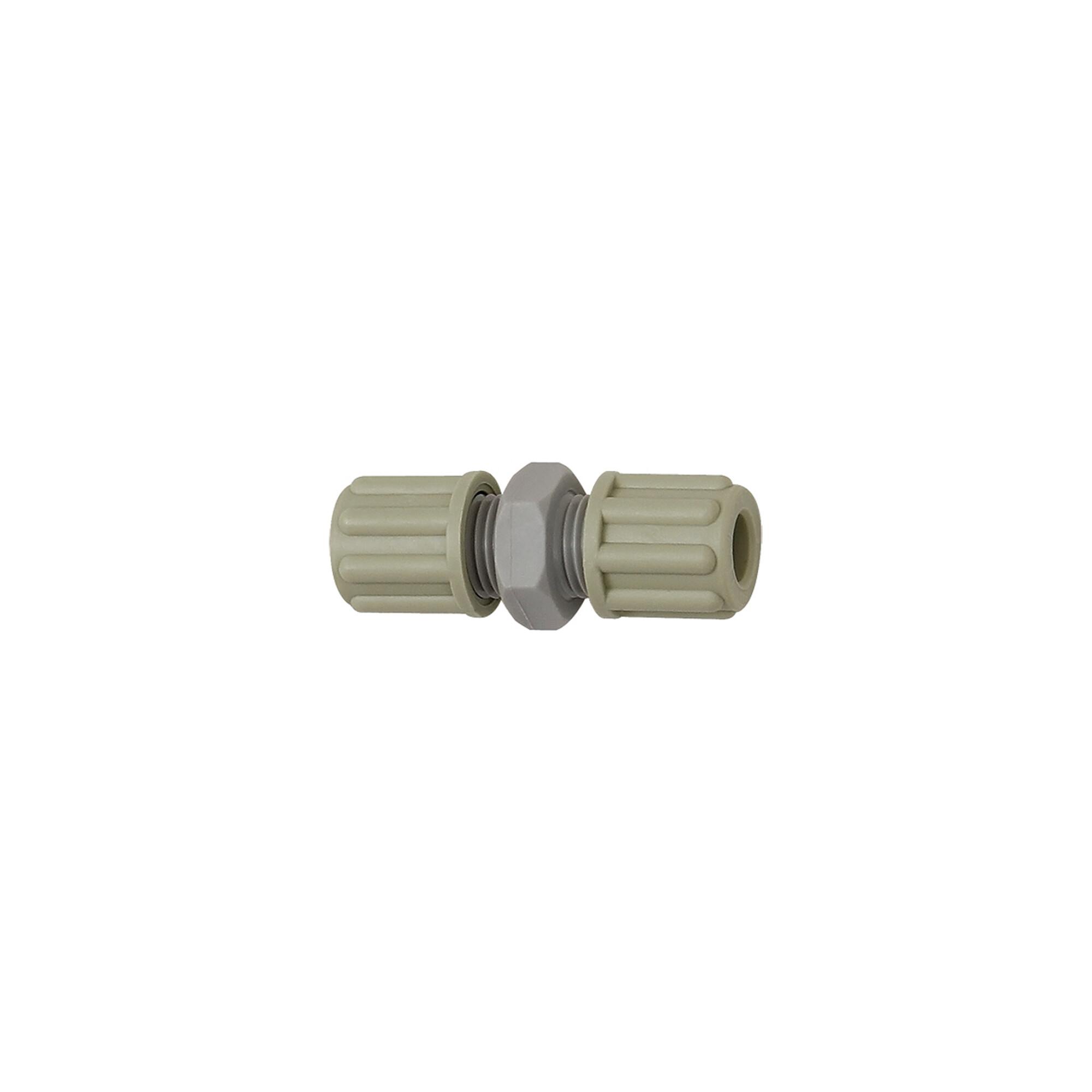Riegler Gerade Schlauchverbindung, für Schlauch 4/6 mm, SW 14, PA (140.01)