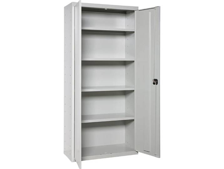 Armoire Polyvalente Simon Rack Rangement Robuste 2 Portes\, 4 étagères - Simon Rack