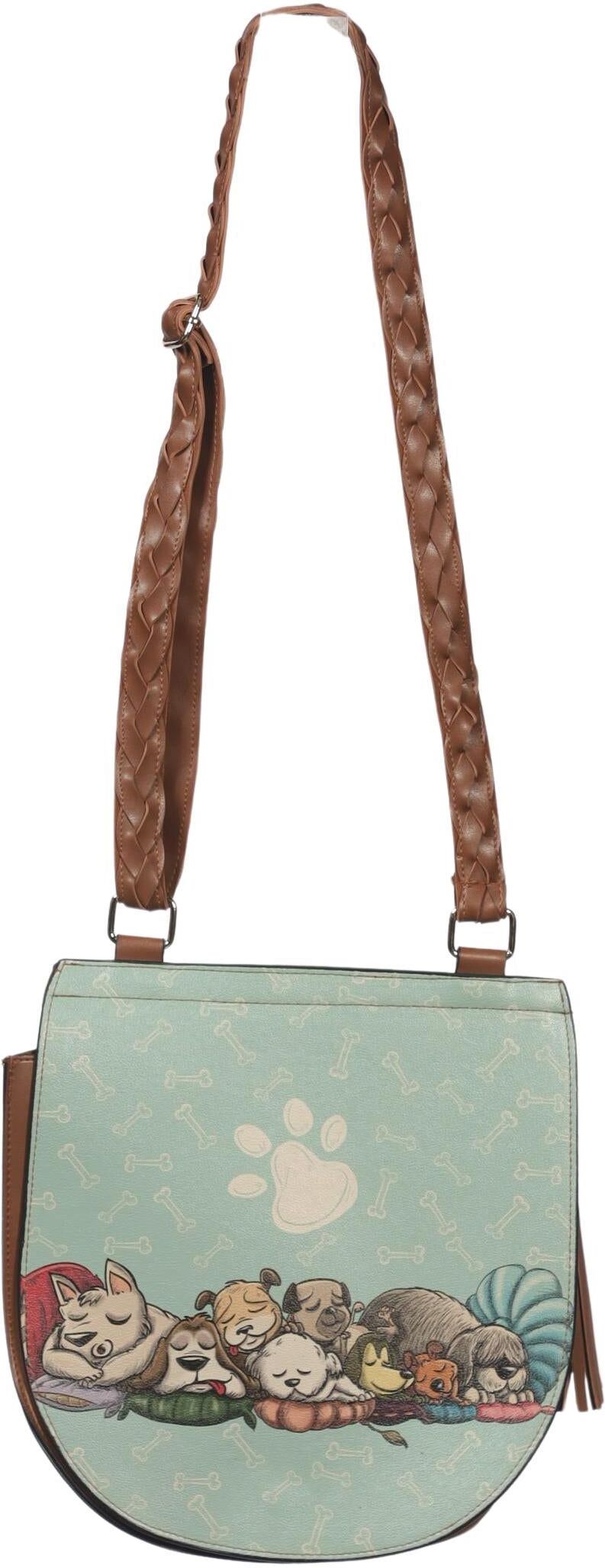 Dogo Damen Handtasche gross, Mehrfarbig, Kunstleder - Second Hand
