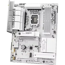 AsRock MB Intel 1851 B860 Challenger WiFi white (LGA 1851, Intel B860, ATX), Mainboard