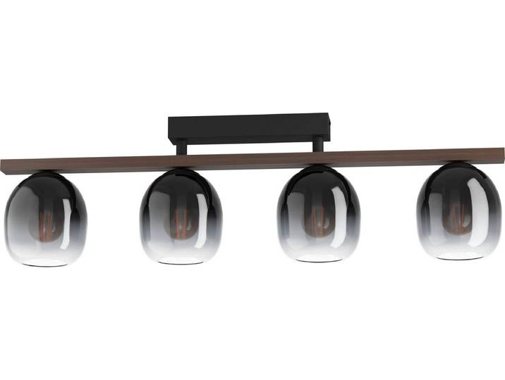 EGLO Filago Plafondlamp - E27 - 88 cm - Zwart/Bruin