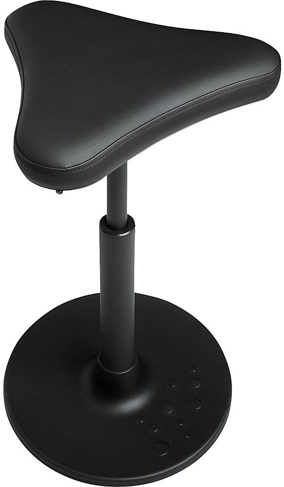 Hocker SITNESS WORK, Bezug Kunstleder, schwarz Topstar