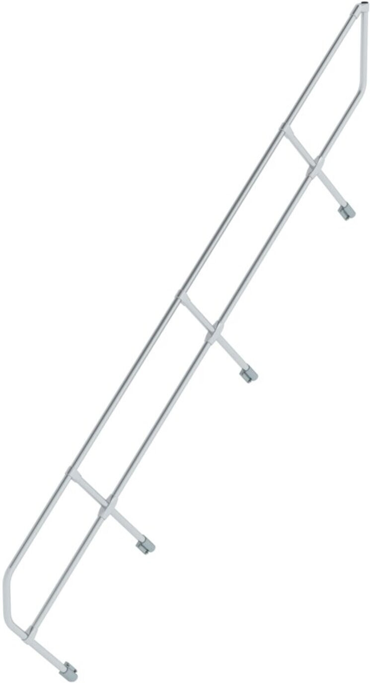 MUNK zweiter Handlauf Aluminium-Treppe 45° 12 Stufen (600312)