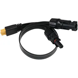 Offgridtec XT60 zu PV-Stecker 2,5m Flat Cable 4mm2 Verbindungskabel (Super Flach)