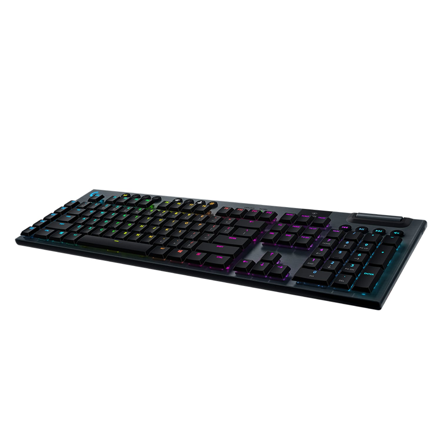 Logitech G915 LIGHTSPEED Gaming Tastatur kabelgebunden / kabellos, Schwarz