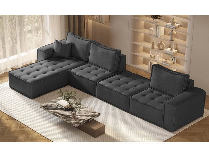 Kaiser Möbel Ecksofa Bohoo modulare Ecke XL