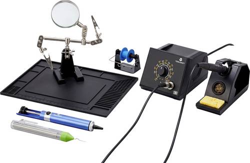 TOOLCRAFT TO-ZD-8962E-B Set Lötstation Set analog 70W 480°C (max) inkl. Lötspitze