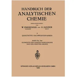 Elemente Der Vierten Nebengruppe und Der Fünften Gruppe, Fachbücher