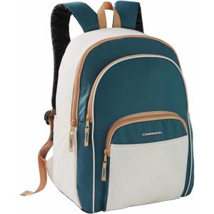 Campingaz Kühltasche Fold N Cool Backpack Cooler, blau / beige, mit Schultergurt, 20 Liter