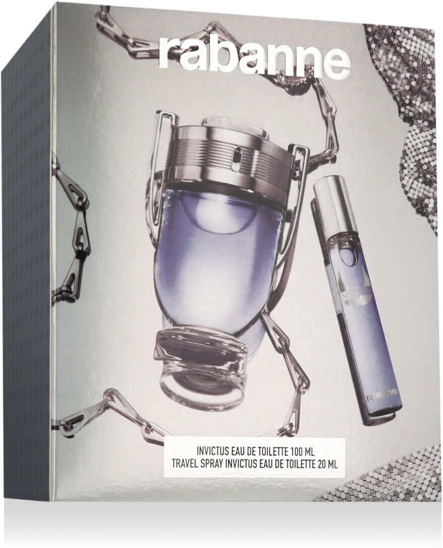 Rabanne Invictus EDT 100 ml + EDT 20 ml variante Travel Duo