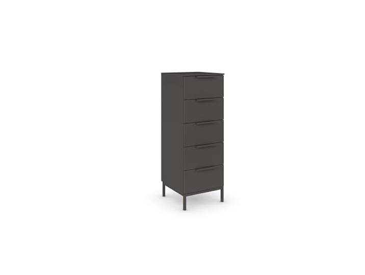 Rauch Möbel Flipp, Kommode, Farbe Graphit, Breite 40 cm