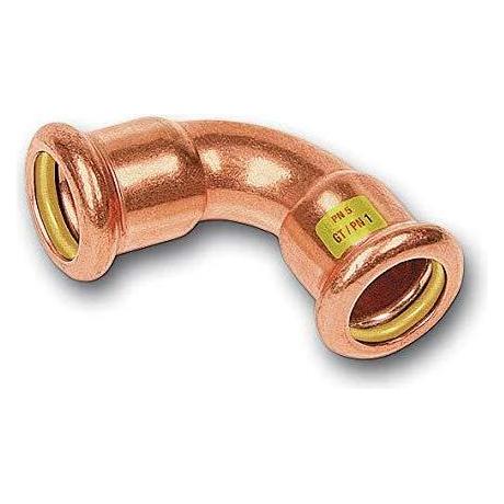 Sanha Pressgas-Kupferbogen 90° 15 mm (110002A15) (Winkelverbindung) (110002A15)