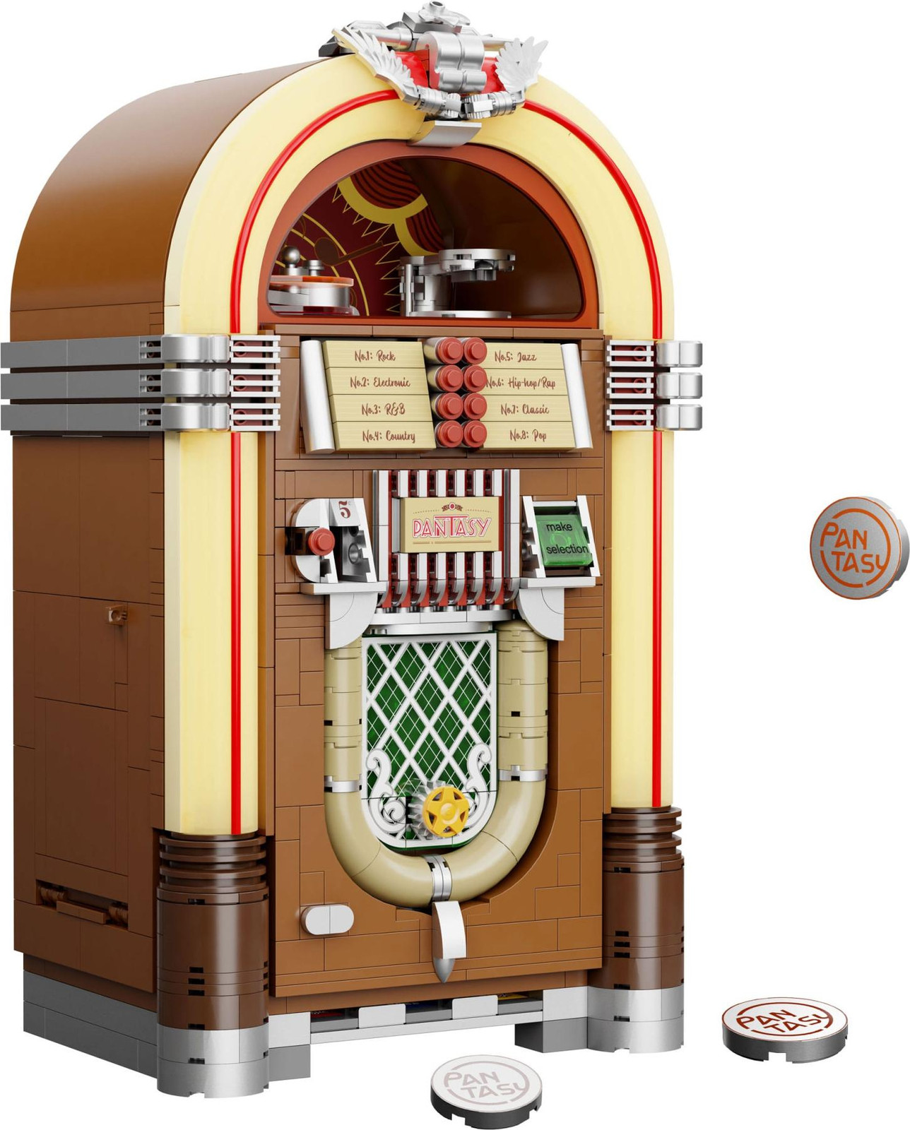 Pantasy Original Bouwset Jukebox, 32 cm