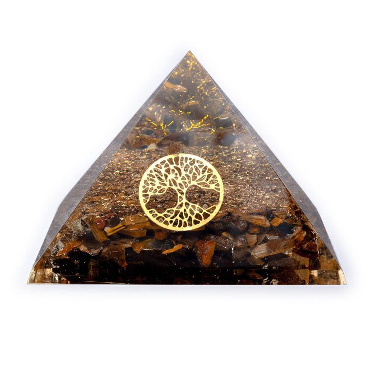 Phoenix Import Mani Bhadra Yogi & Yogini Orgoniet Tijgeroog Levensboom voor volwassenen