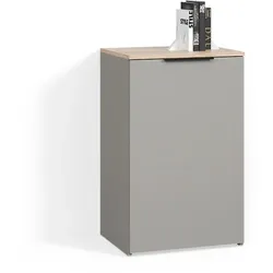 KOMMODE Piave Greige mit Regal