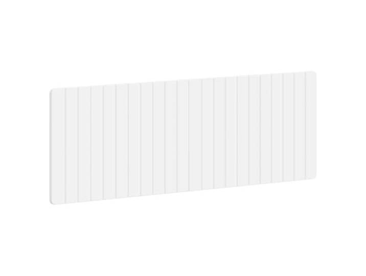 GHVBNMF Wandkopfteil Weiß 140 cm Kopfteil Holzwerkstoff Wandmontage Platzsparendes Wandbett-Kopfteil für das Schlafzimmer, aus robustem Holzwerkstoff mit Fächern, Maße: 140x3x50 cm.
