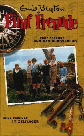 Michael Kerrigan - Fünf Freunde 5 - Das Burgverlies/Im Zeltlager [VHS] - Preis vom 12.10.2026 11:37:12 h