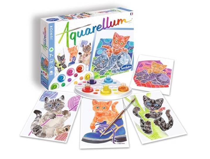 Sento Sphere 6506.0 Aquarellum: Magic Canvas Junior Kittens Malen nach Zahlen
