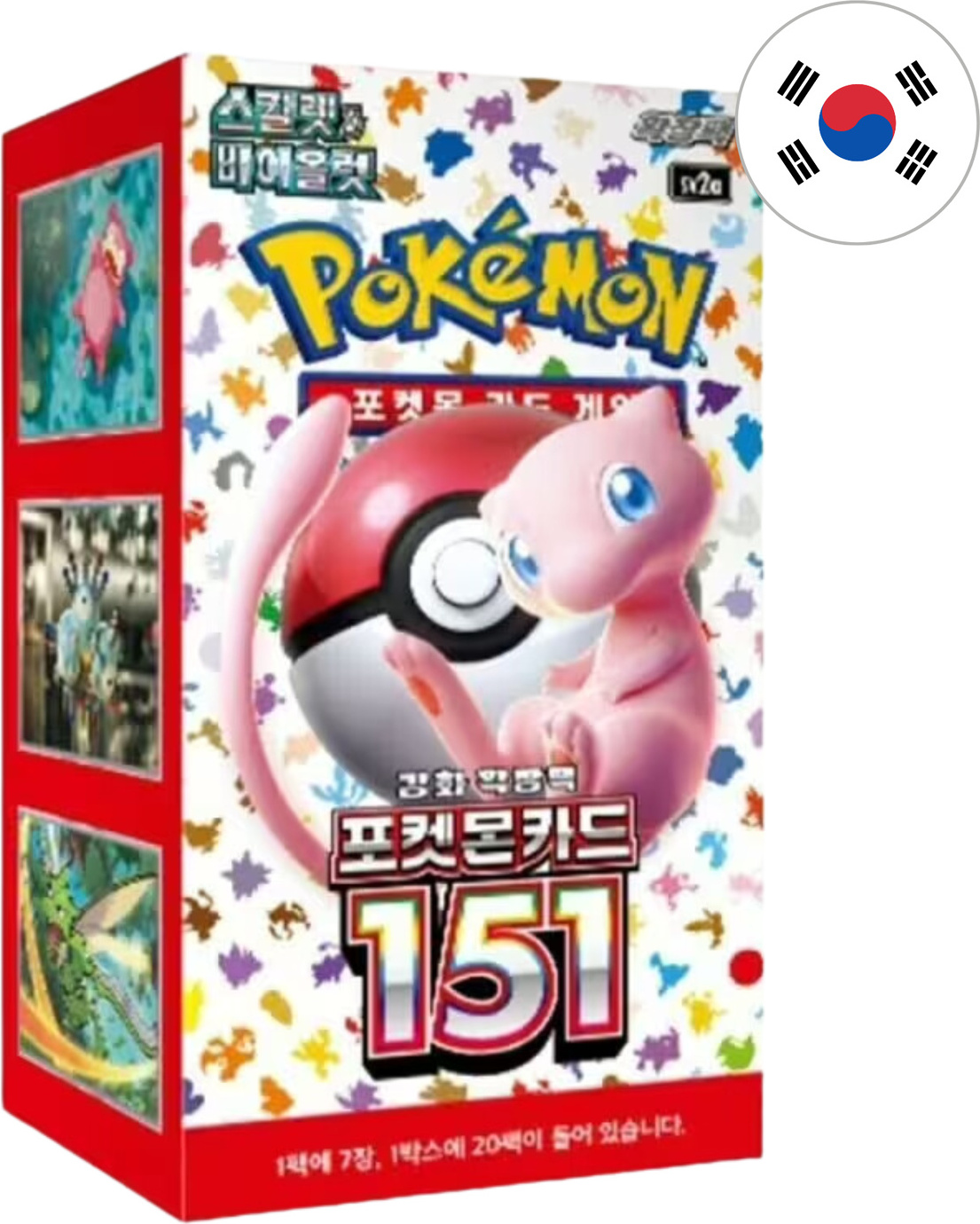Pokemon 151 Booster Display SV2A Koreanisch