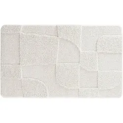 WECONhome Badteppich Davie weiß 55x65 cm