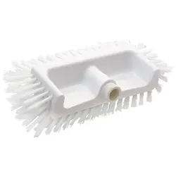 Schrubber Haug Eckenschrubber 32 cm vollfarbig weiß HACCP, lebensmittelkonform, F.E.I.B.P.