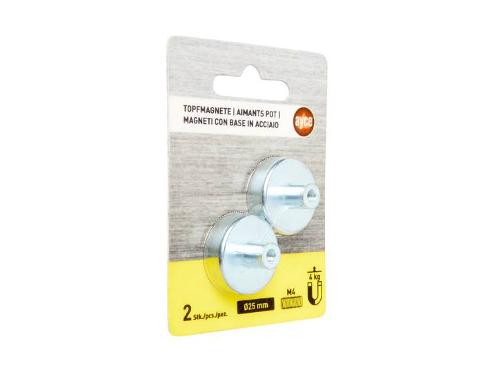Ayce Topfmagnet mit Buchse Stark ⌀ 2.5 cm