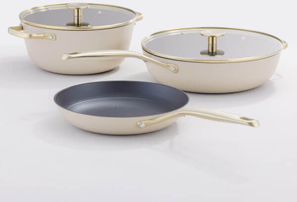 Stellar Cast Light Clay Complete Cookware Bundle