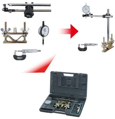 Ks Tools Prüfset, Bremsscheibenschlagprüfung 3000690