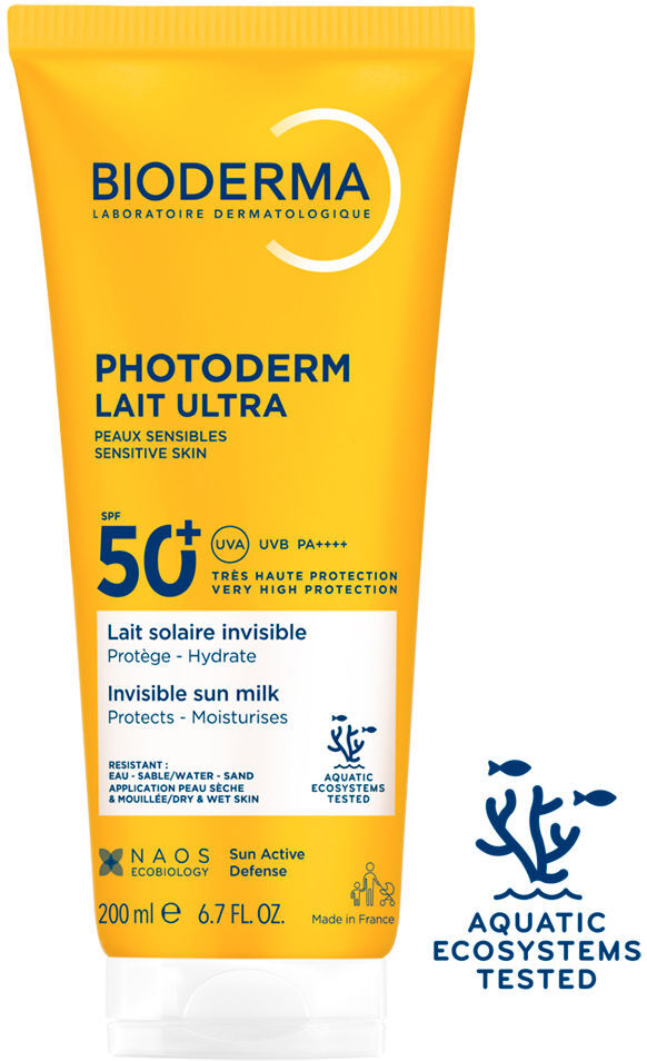 Bioderma Photoderm lait ultra lait familial SPF50+ 200 ml