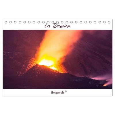 La Réunion - Bergweh ® (Tischkalender 2026 DIN A5 quer), CALVENDO Monatskalender