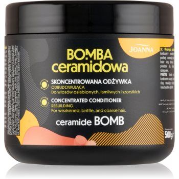Joanna Ceramide Bomb Concentrated Hair Mask máscara com ceramides 500 ml. Ceramide Bomb Concentrated Hair Mask