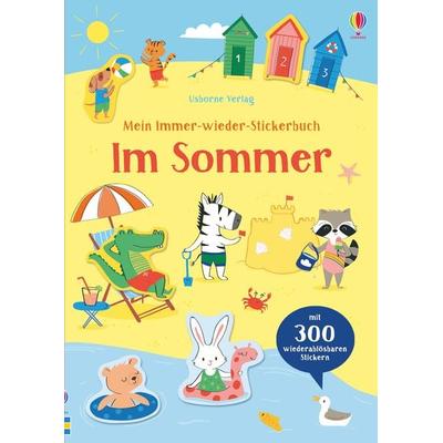 Mein Immer-wieder-Stickerbuch: Im Sommer, Taschenbuch von Hannah Watson, Usborne, 978-1-78941-100-3