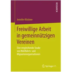 Freiwillige Arbeit in gemeinnützigen Vereinen, Fachbücher von Jennifer Klöckner