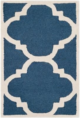 SAFAVIEH Handmade Cambridge Rosy Modern Moroccan Wool Rug