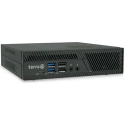 Wortmann TERRA PC-BUSINESS BUSINESS 1000 - Komplettsystem - Core i3 4,7 GHz - RAM: 8 GB DDR5 - HDD: 500 GB... (500 GB, 8 GB), PC, Schwarz